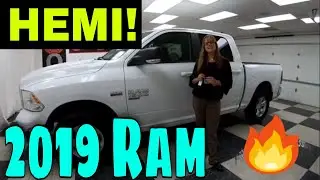 2019 Ram 1500 Classic SLT 19JR97 Review | Video Walkaround | Used Trucks for Sale  at WowWoodys