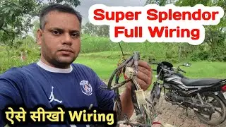 Super Splendor Wiring Harness // Bike Wiring // Super Wiring Diagram // Wiring// Wiring Harness