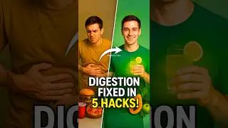 5 Quick Hacks for Better Digestion You Can Do Now 💪💯 #healthytips #shortsfeed #digestion