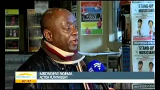 The National Arts Festival in full swing in Grahamstown in the Eastern Cape