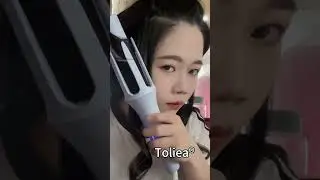 Toliea Hair Curler and Straightener: Shine with Beautiful Hair #haircare #haircurler #Toliea