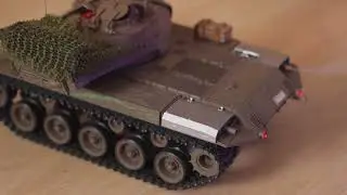 Built-in Sound Effects/Realistic Recoil Vibration When Firing/Bright LED Rear Lights