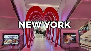 [4k]NYC  Valentines display at Macy's store | Midtown Manhattan 