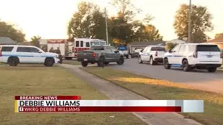 Heavy police presence at Foley home
