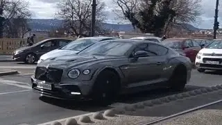 1/20 Keyvany Continental GT in Budapest. Supercars aceleration and brutal sound. (Memory Week: 2/5)
