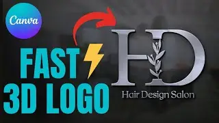 SHORTCUT⚡️Logo Design, Colors & Fonts - Canva & Photopea