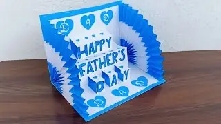 Happy Father&rsquo;s Day Card | Handmade Father&rsquo;s Day Greeting Card | Fathers Day Card