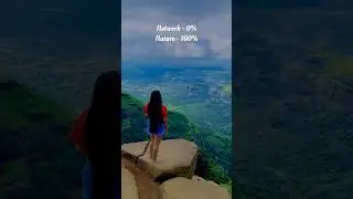 Lonavala Monsoon Magic 🌧️ | Scenic Valley View | #Shorts #Lonavala #nature #tigerhill #shorts