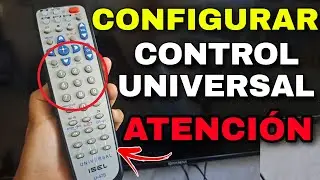 Como Programar Control universal isel U-47S sin código