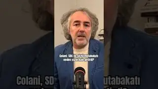 Colani, SDG ile s&ouml;zl&uuml; mutabakatı neden yazılı hale getirdi?