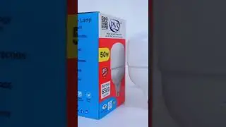 Dhamaka Roshni! 💡 PVS SPARKS 50W High Power LED Bulb Review: Year Warranty & Super Brightness 🌟
