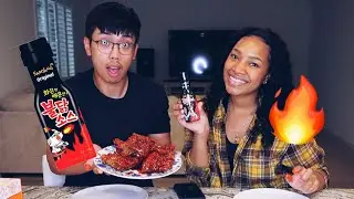 AMBW: NUCLEAR FIRE FRIED CHICKEN & MUKBANG 🥵