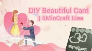 proposal card || handmade propose card ideas || Ft.craftLand #diy #proposal #handmade