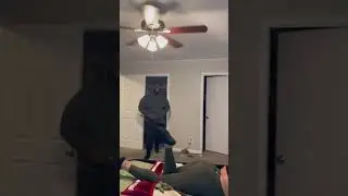 When your dad catches you bringing in a girl to the house.