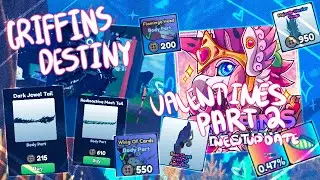 ☕ valentines part 2 ! new update. griffins destiny . flamingo set + poison mecha set + val egg