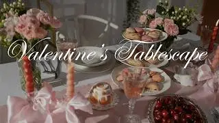 How to Host a Valentine's Day / Galentine's Day Party 💕 Tablescape Setup
