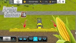 Harvest Corn🌽 All Fields In Fs 16 ! farming simulator 16  || fs16 Gameplay 😲 #fs16