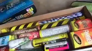Unboxing Cosmic Selection Box by Standard Fireworks