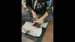 The Art Of Making  Pure Leather Shoes /