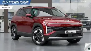 Представлен Hyundai Tucson 2027 года &mdash; будущее умных гибридных внедорожников начинается здесь!