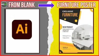 Adobe Illustrator Poster Design Tutorial For Beginners In Urdu | Hindi
