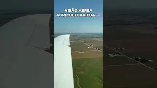 Sobrevoando regi&atilde;o do Corn Belt - EUA 🇺🇸 #agro #agronomia #agricultura #agricultor #agronegocio