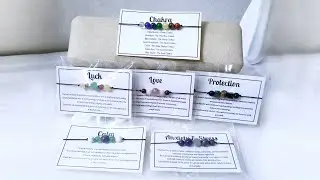 Emotional Support Natural Crystal Bracelet HC179