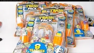 HUGE UNBOXING 6 Trash Pack Series 2 Dunk & Fizz bags ULTRA RARE TRASHIES - CLEARANCE at TARGET!