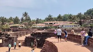 Sinquerim Fort And Candolim Beach Goa 🌊💕🥰