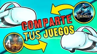 C&oacute;mo COMPARTIR juegos con TU AMIGO en META QUEST 2 (oculus)