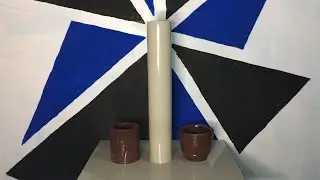 DIY candle for Holy week..Good Friday