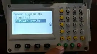 FOIF RTS 102  Cambio de estación por coordenadas