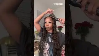 This chocolate brown wig eats every time 💅🏽🤎  #megalookhair #wigs #chocolatebrown #bohostyle