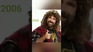 evolution of Mick Foley from 1986-2022