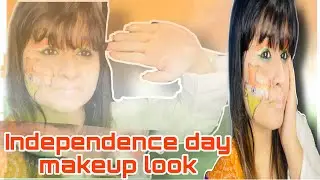 INDEPENDENCE DAY MAKEUP LOOK 2020 || INDIA MAP INSPIRED