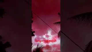 Alay ga sih?#awan#merah