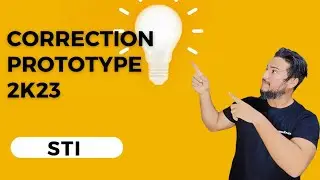 Live STI Correction Prototype 2K23 🔥