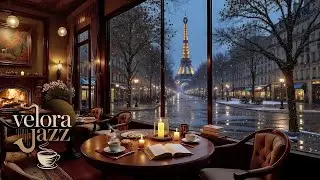 Smooth Jazz for Quiet Evenings | Soft Rain Sounds | Velora Jazz