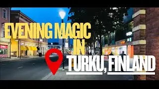 EP 4: Under 2 mins evening walk to City Centre | Turku, Finland | 2025