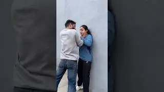 #68 self-defense technique against neck grab #selfdefense #kravmaga #martialart #youtube