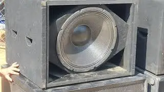P audio gst 1500   ahuja swx 1300x  rcf and   Pop cabinate k sath fitting aur testing