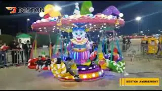 Beston Clown Mini Swing Rides  -  Customer Feedback from Bahrain