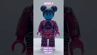 Custom MInifigures Season 2 - Margo Kess / Spider-Byte - Across the Spider Verse