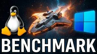 Linux vs Windows Benchmark Star Swarm
