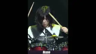 solo drum intro in shambles #bandmaid #akane #shambles
