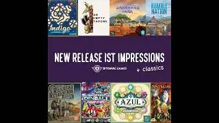 1st Impressions of Savannah Park, An Empty Throne, Azul: Queen's Garden, Super Skill Pinball: Ram...