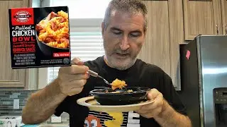 Boston Market PULLED CHICKEN BOWL with Sweet & Smoky BBQ Sauce Review 🐔😮