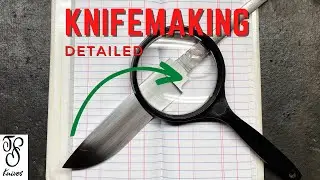 Knife Making: Make and finish a knife tutorial Part 1