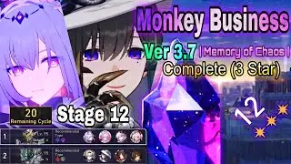 Memory of Chaos Stage 12 Complete (3 Star) | Honkai: Star Rail [3.8]