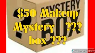 Mystery makeup box | 50$ Etsy mystery box| is it worth the price ? too faced,loreal